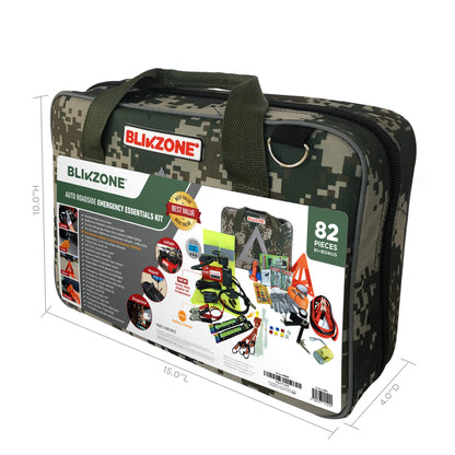 Auto Roadside Emergency Car Kit - Camo Digital